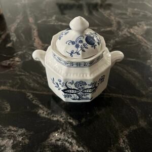 ☆ KENSINGTON BLUE CONVENTRY SUGAR BOWL (2C-168)